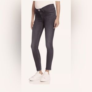 BRAND Mama J Indigo Side Panel Super Skinny Maternity Jeans Size 27 NWT